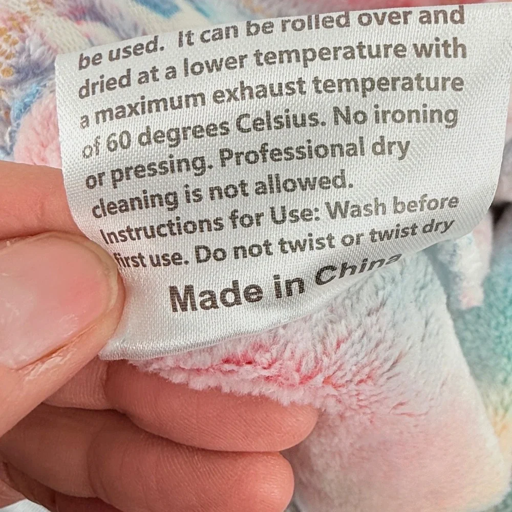 Mermaid Tail Blanket‎ Unicorn Pastel Plush Cozy Blanket